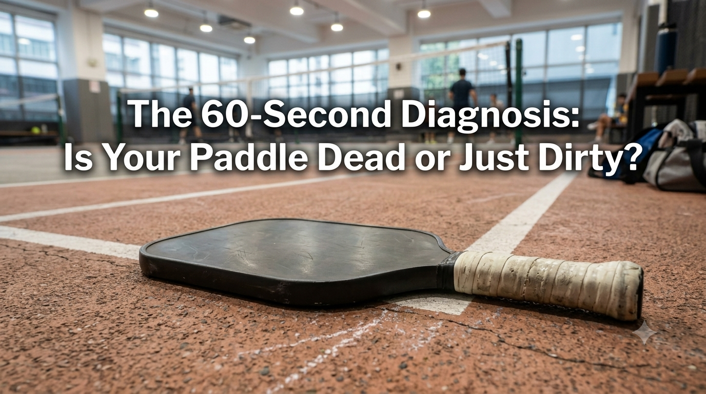 The 60-Second Diagnosis: Is Your Paddle Dead or Just Dirty?