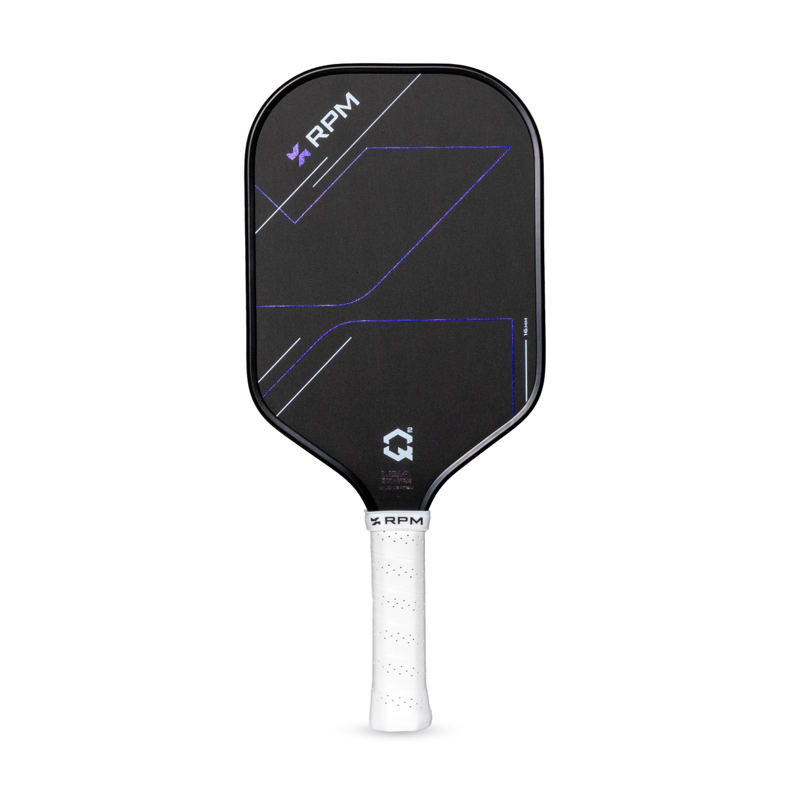 RPM Q2 16MM ELONGATED PICKLEBALL PADDLE