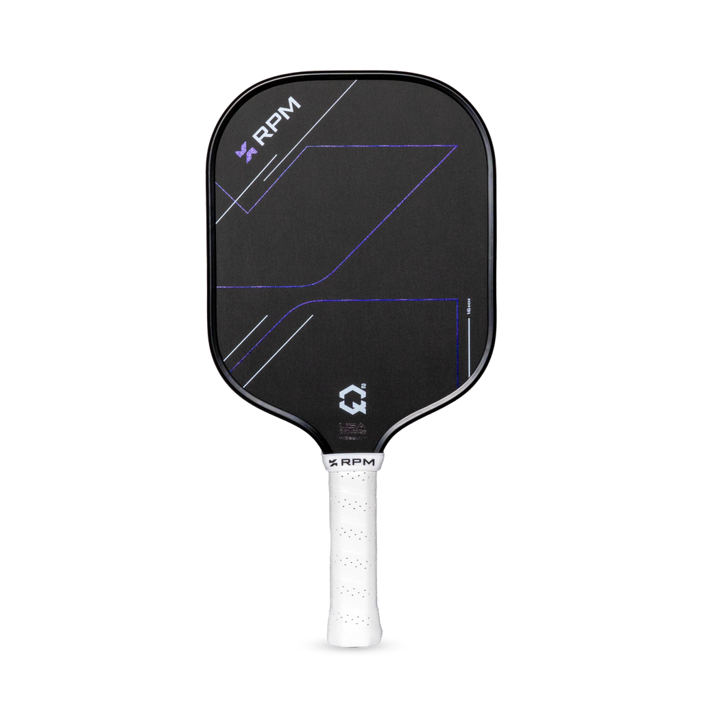 RPM Q2 16MM ELONGATED PICKLEBALL PADDLE