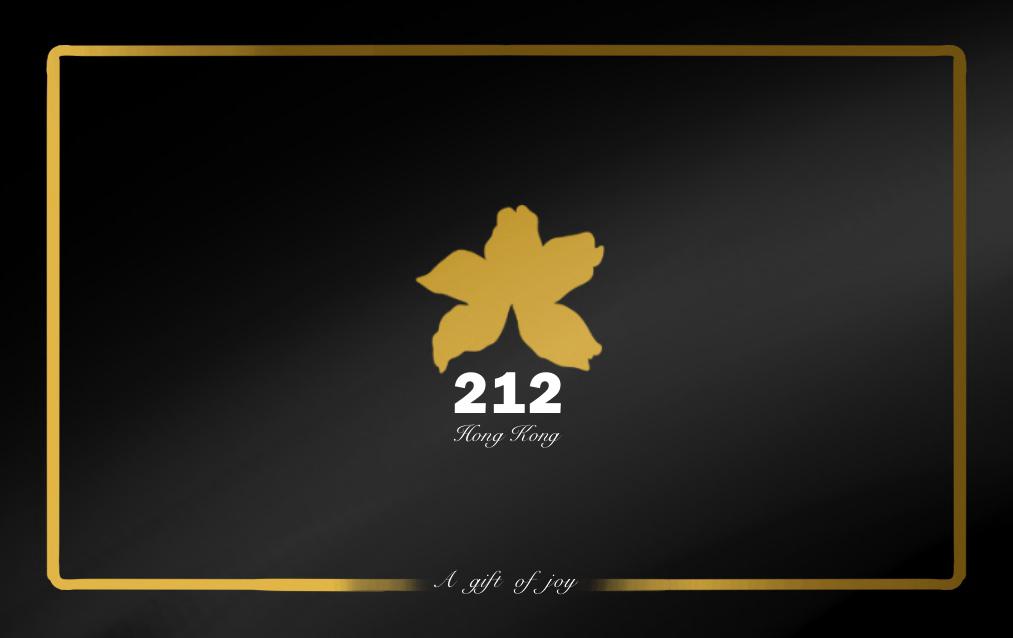 212HK GIFT CARD - HKD 300-2000