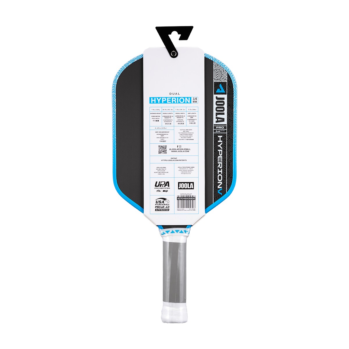 Joola Hyperion Pro V 16mm Elongated Pickleball Paddle