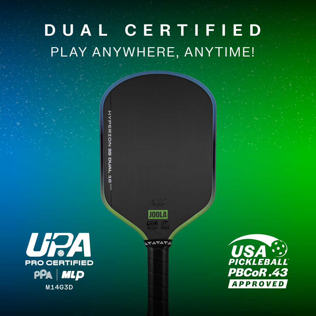 JOOLA Hyperion 3S Dual 16mm Pickleball Paddle