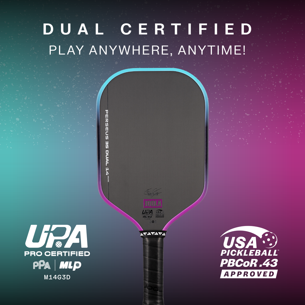 JOOLA Perseus 3S Dual 16mm Pickleball Paddle