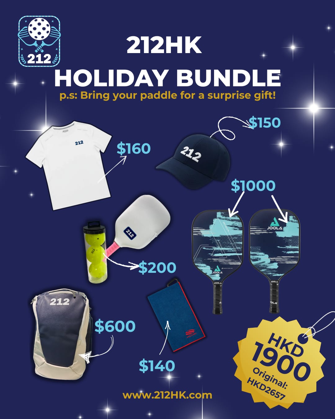 212HK Holiday Bundle