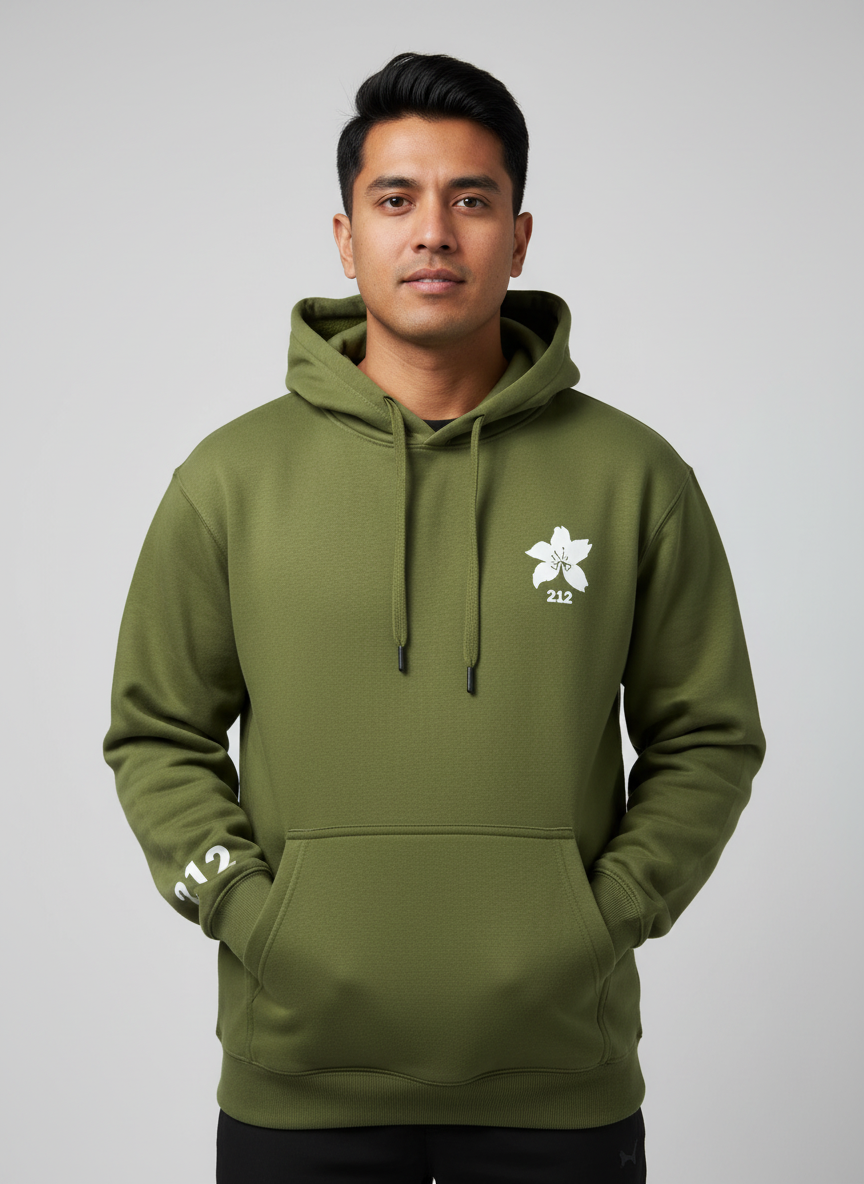 212 Hoodie Green