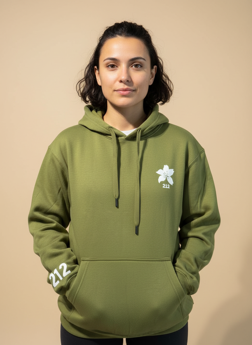212 Hoodie Green