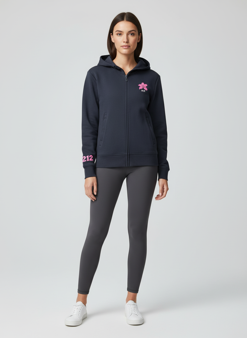 212 Zipper hoodie