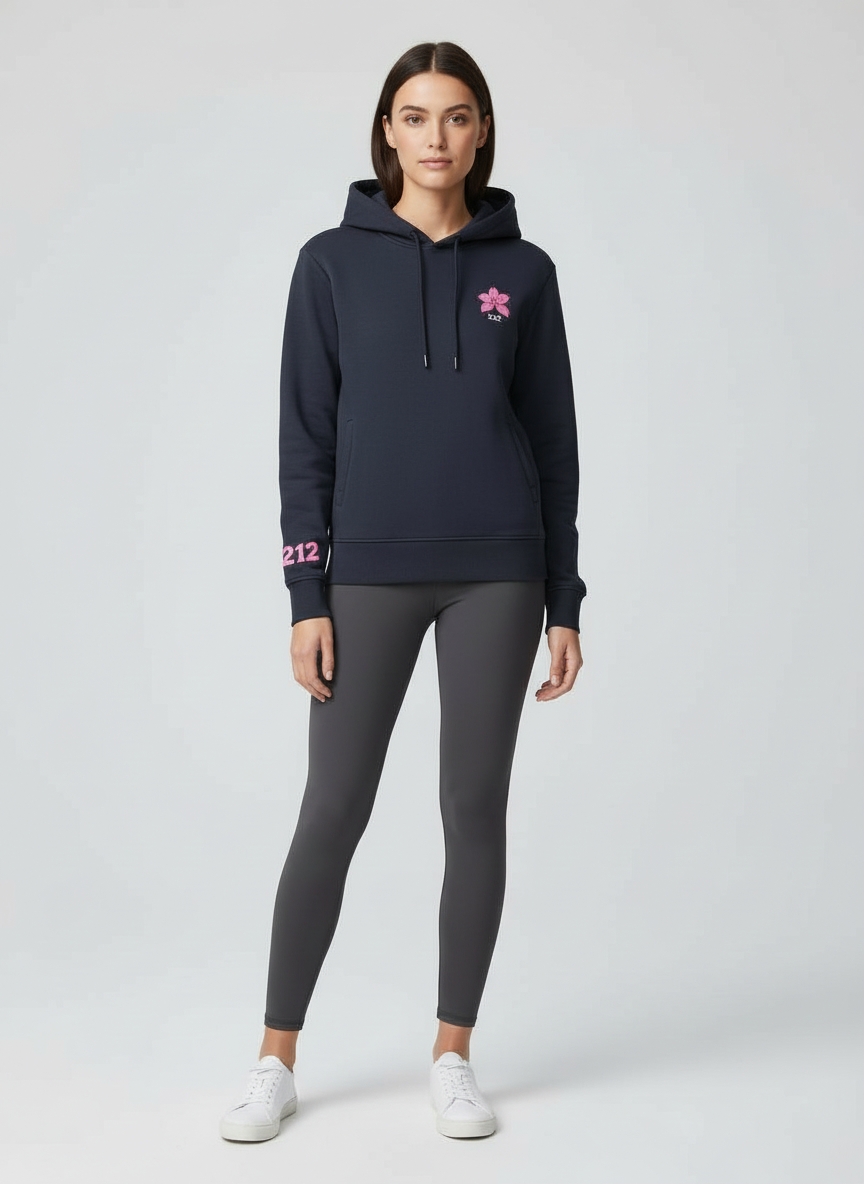 212 Hoodie Navy Blue